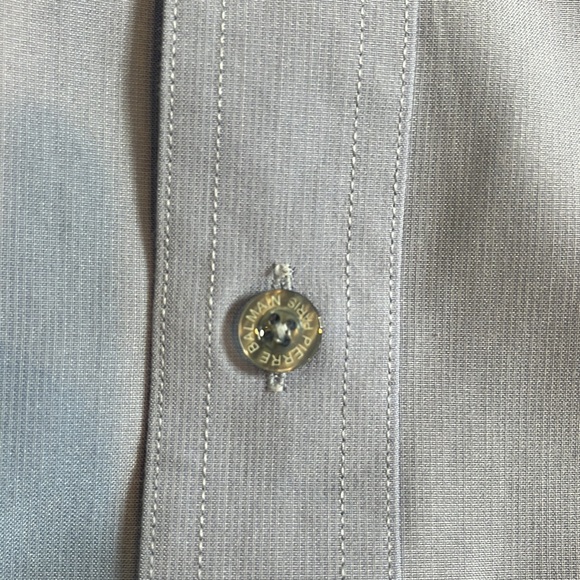 Pierre Balmain Paris Button Down Shirt - Picture 5 of 9